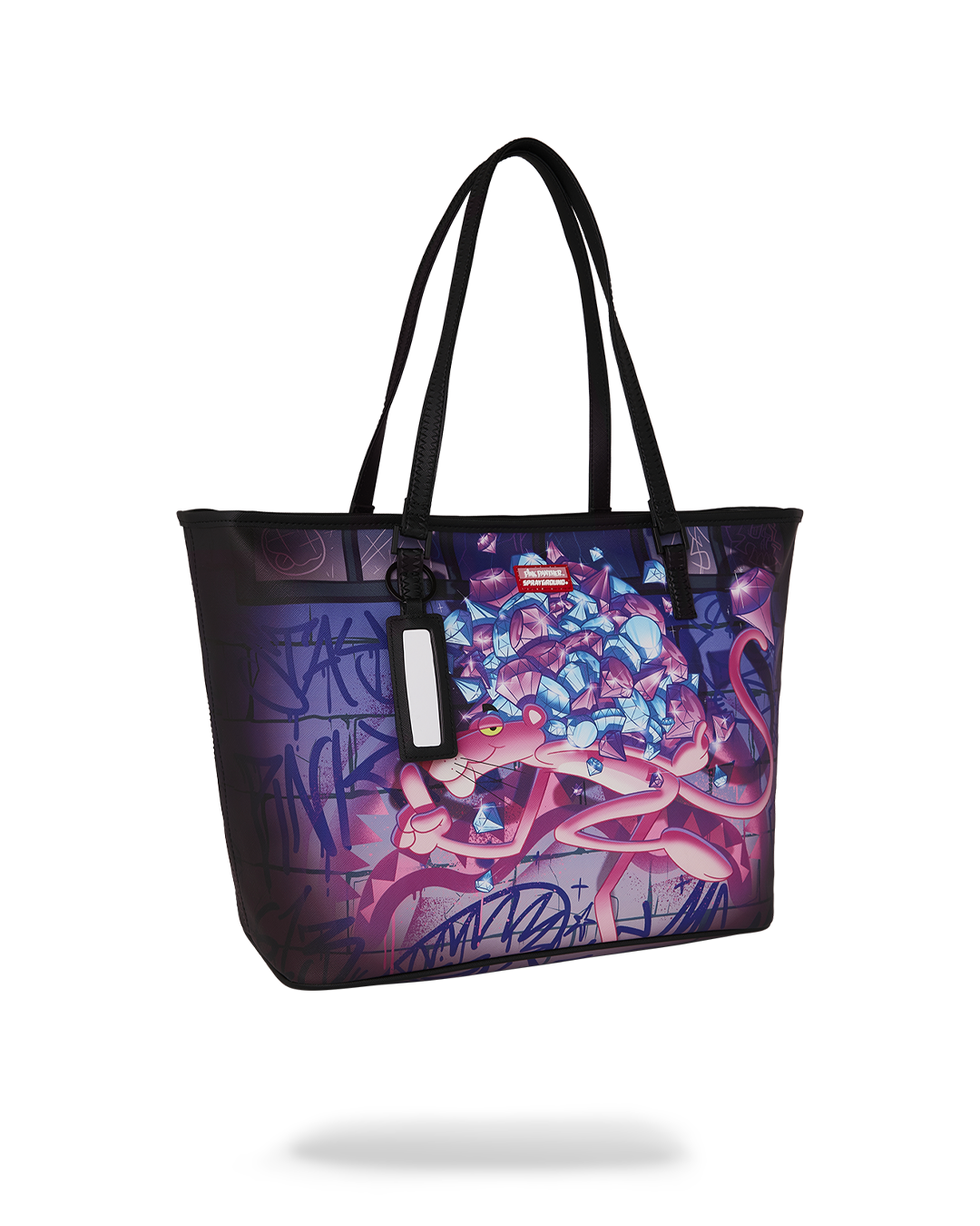 Sprayground Pink Panther Diamond Heist Tote Bag