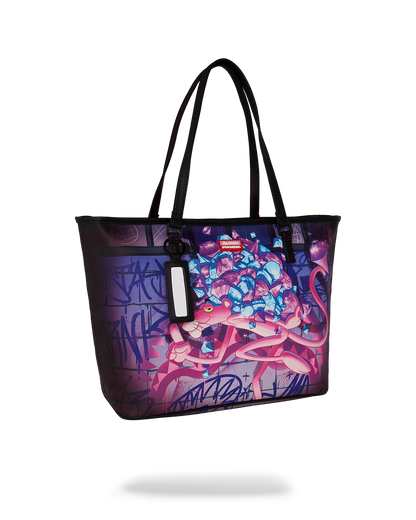 Sprayground Pink Panther Diamond Heist Tote Bag