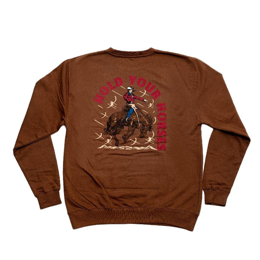 TD x BCS Hold Your Horses Crewneck