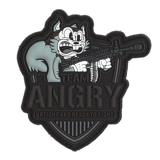 Team Angry Squirrel Shield Patch