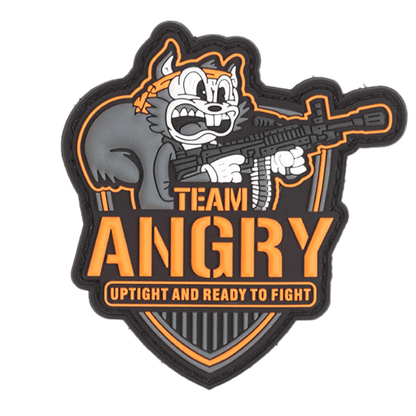 Team Angry Squirrel Shield Patch