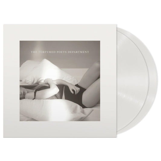 Taylor Swift- The Tortured Poets Department (Ghosted White Colored 2LP) (The Manuscript Ed) (MINOR JACKET BLEMISHES)
