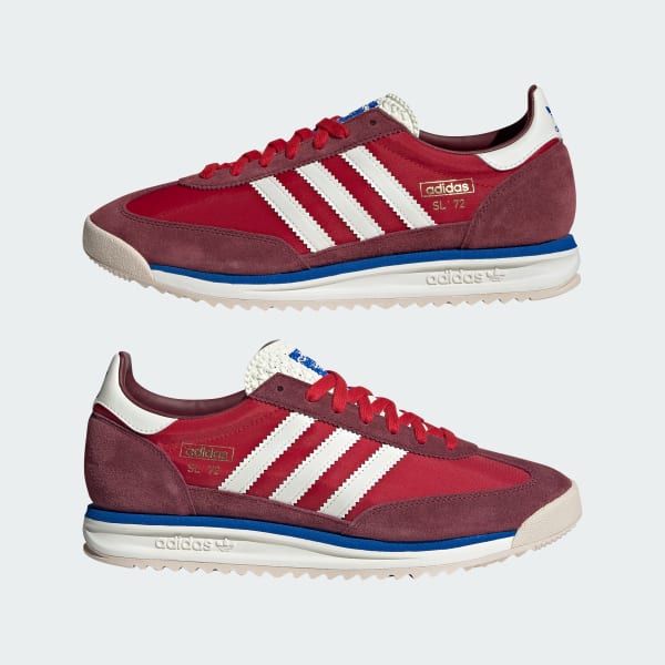 Adidas Men's Sl 72 Rs Shoes - Shadow Red / Off-White / Blue