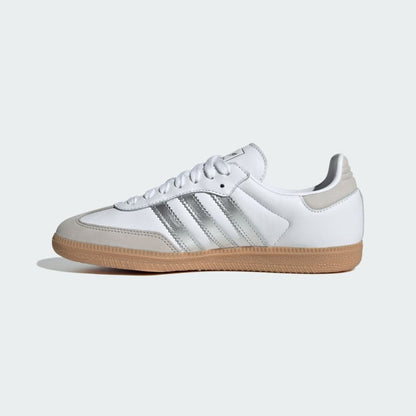 Adidas Women's Samba Og Shoes - White / Silver Metallic / Grey One