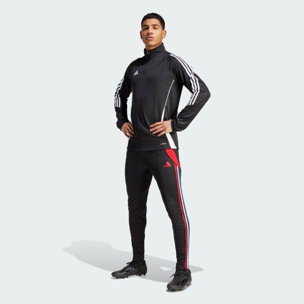 Adidas Men's Tiro 24 Training Pants - Black / Power Red / White / Blue