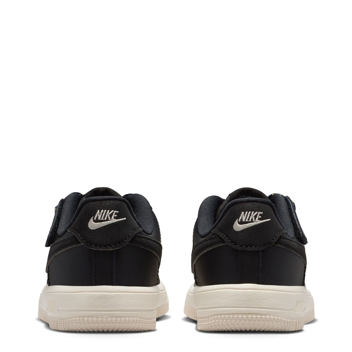 Nike Kids' Force 1 Low Lv8 Easyon Shoes - Black / Tan