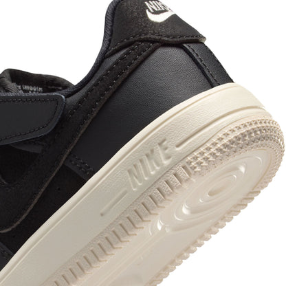 Nike Kids' Force 1 Low Lv8 Easyon Shoes - Black / Tan