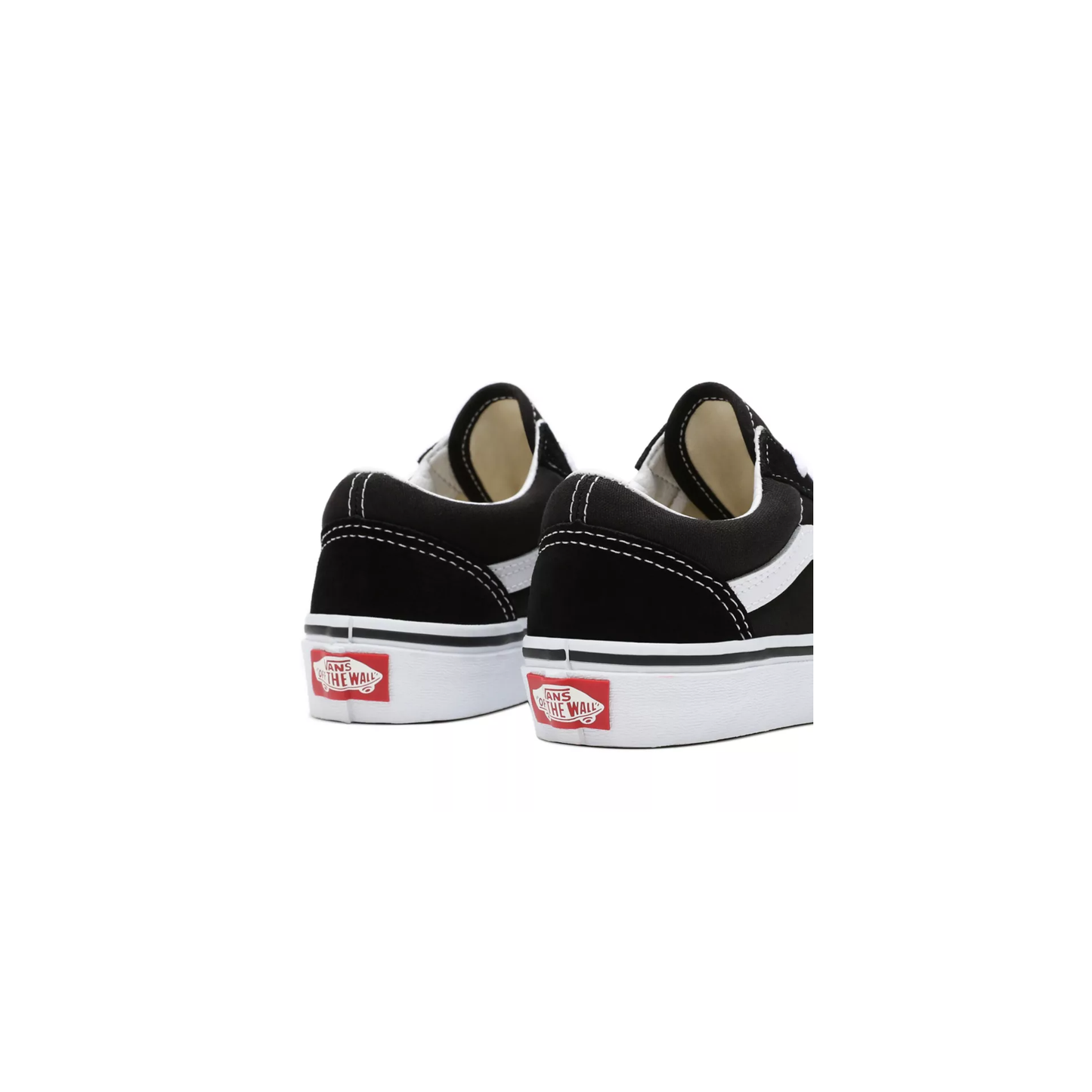 Vans Kids' Old Skool Shoes - Black / True White