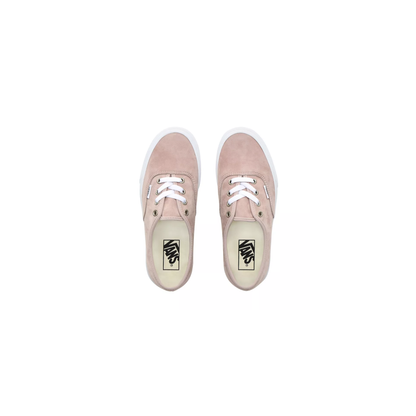 Vans Unisex Pig Suede Authentic Shoes - Shadow Grey / True White