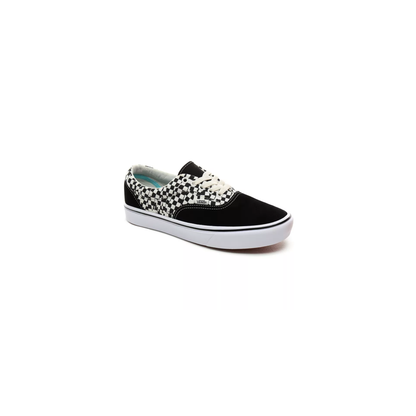 Vans Unisex Tear Check Comfycush Era Shoes - Black / True White