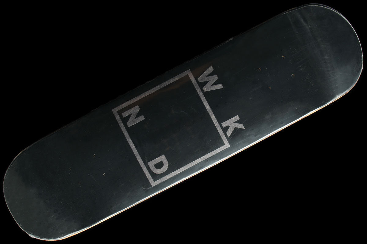 Blacked Out Logo Grey Deck 8.25"