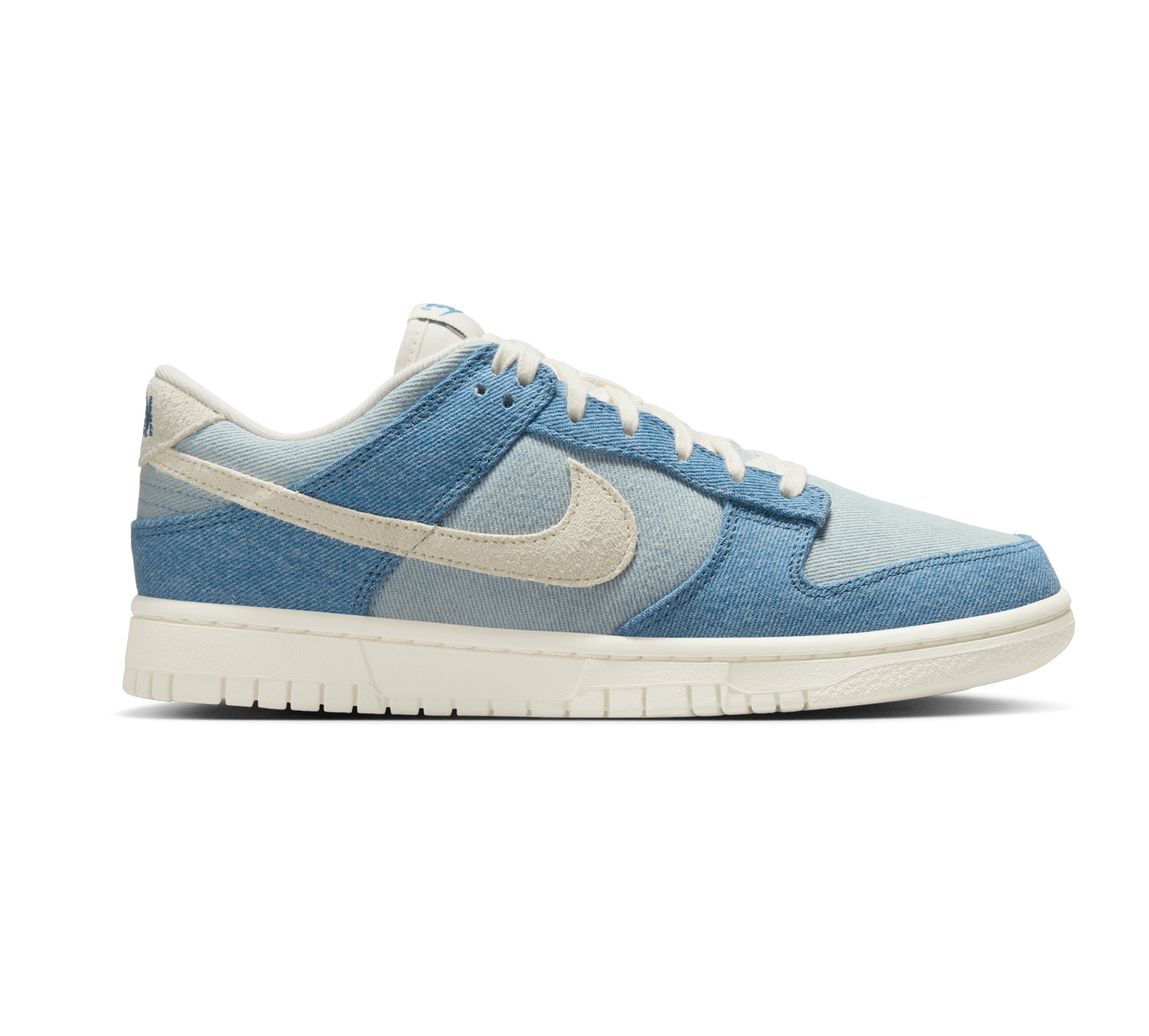 Nike Women's Dunk Low Shoes - Smokey Blue / Denim Turquoise / Ochre / Pale Ivory