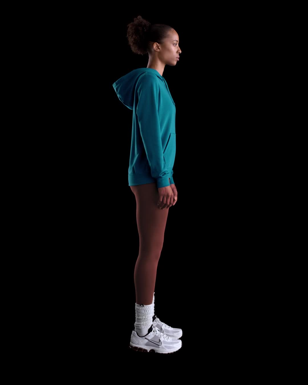 Nike Women's Nike Sportswear Club Fleece Hoodie - Green Abyss/White