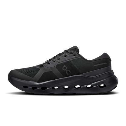 On Running Men's Cloudrunner 3 Wide Shoes - Black / Black