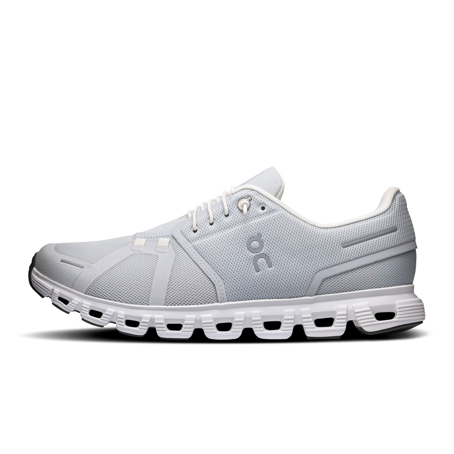On Running Men's Cloud 6 Wide Shoes - Glacier / White