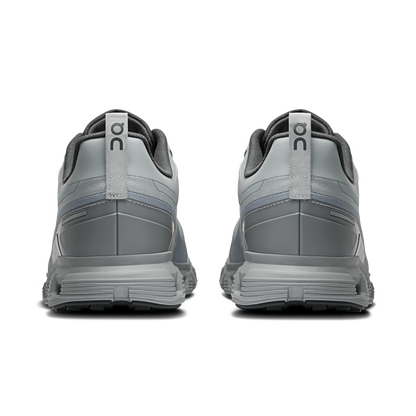 On Running Men's Cloud 6 Geo Waterproof Shoes - Alloy / Alloy