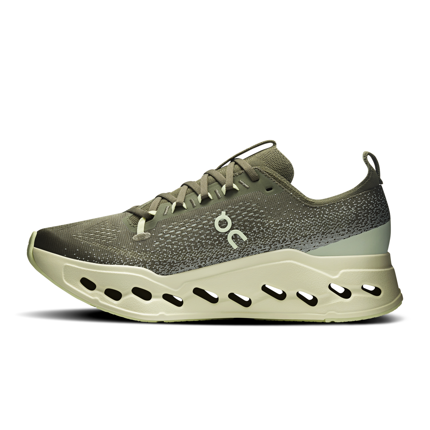 On Running Men's Cloudsurfer Max Wide Shoes - Olive / Seedling