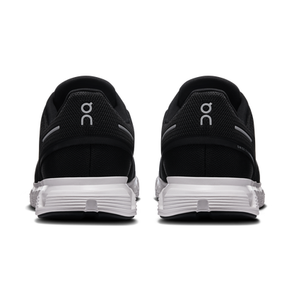 On Running Men's Cloud 6 Shoes - Black / White