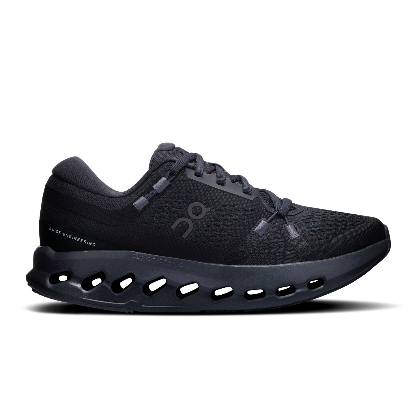 On Running Women's Cloudsurfer 2 Wide Shoes - Black / Black