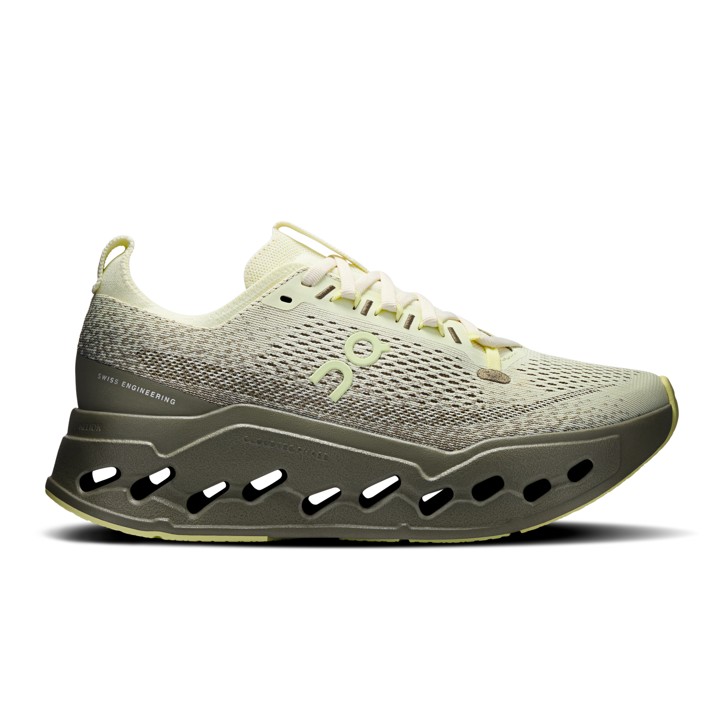 On Running Women's Cloudsurfer Max Wide Shoes - Seedling / Olive