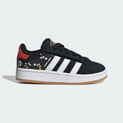 Adidas Kids' Campus 00s Led Lights Shoes - Core Black / Cloud White / Red