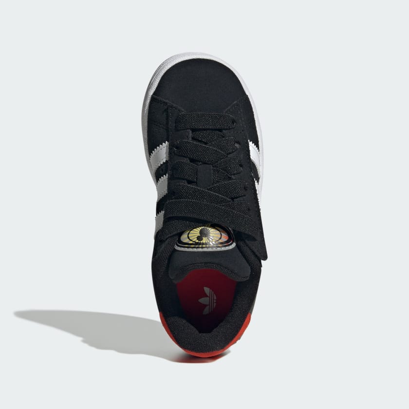 Adidas Kids' Campus 00s Led Lights Shoes - Core Black / Cloud White / Red