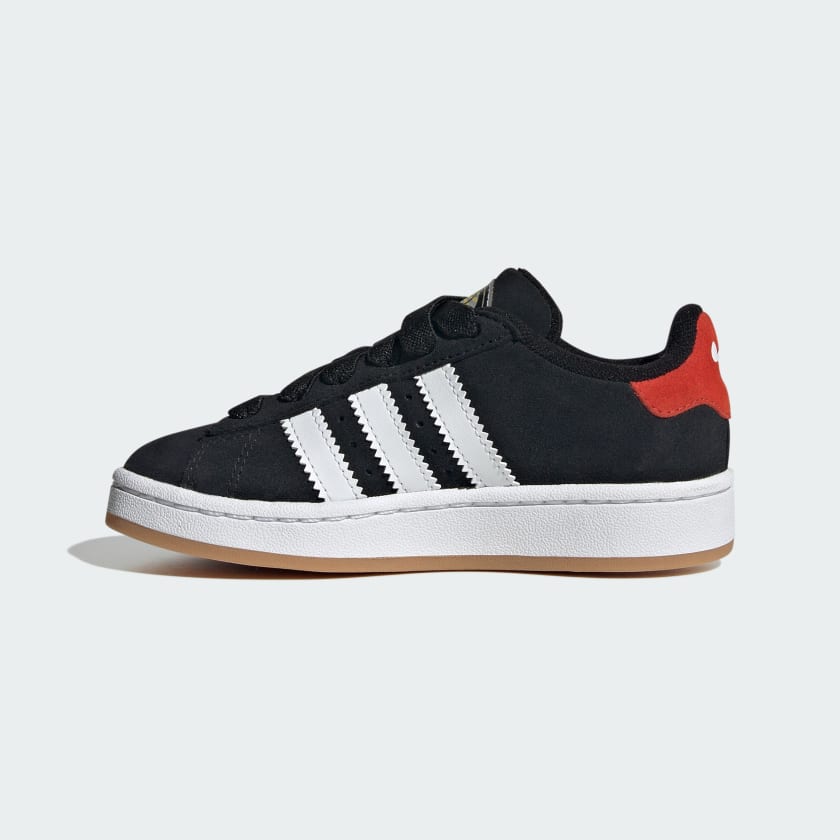 Adidas Kids' Campus 00s Led Lights Shoes - Core Black / Cloud White / Red