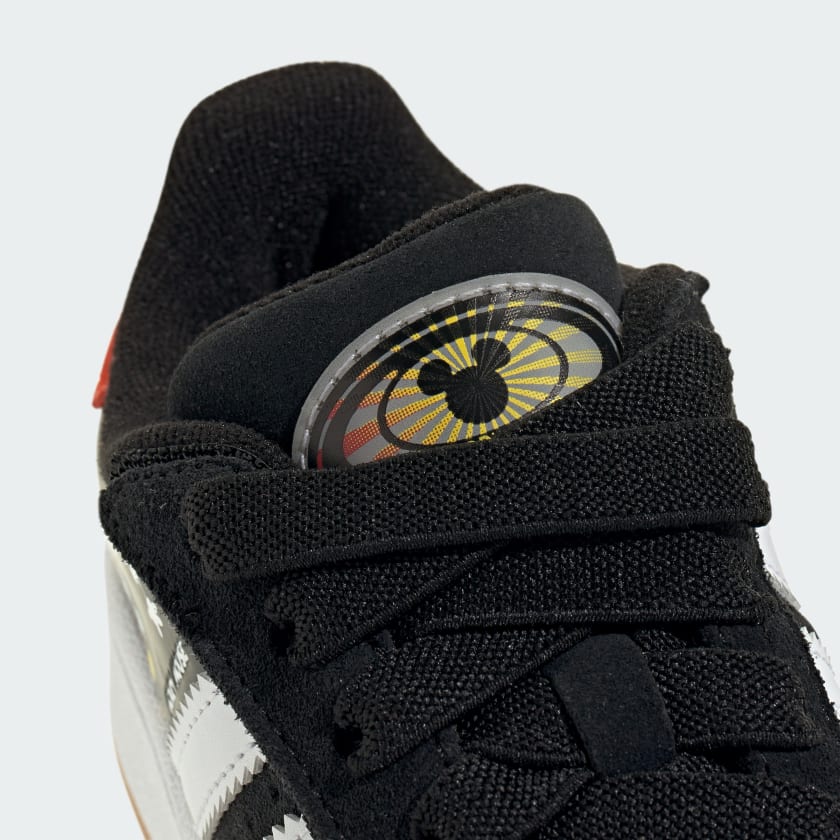 Adidas Kids' Campus 00s Led Lights Shoes - Core Black / Cloud White / Red