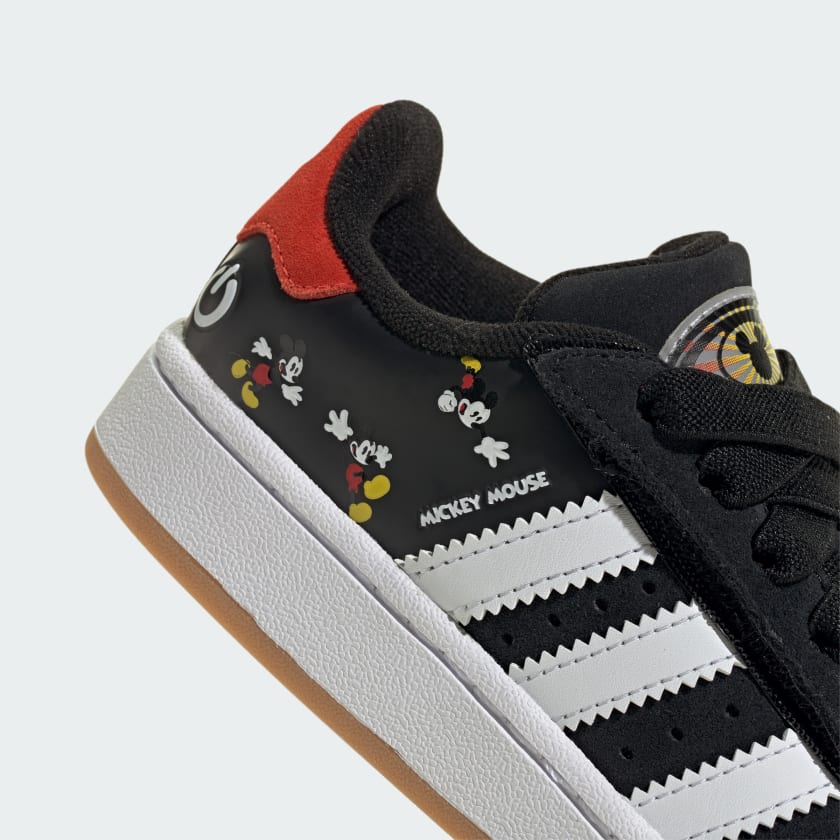 Adidas Kids' Campus 00s Led Lights Shoes - Core Black / Cloud White / Red