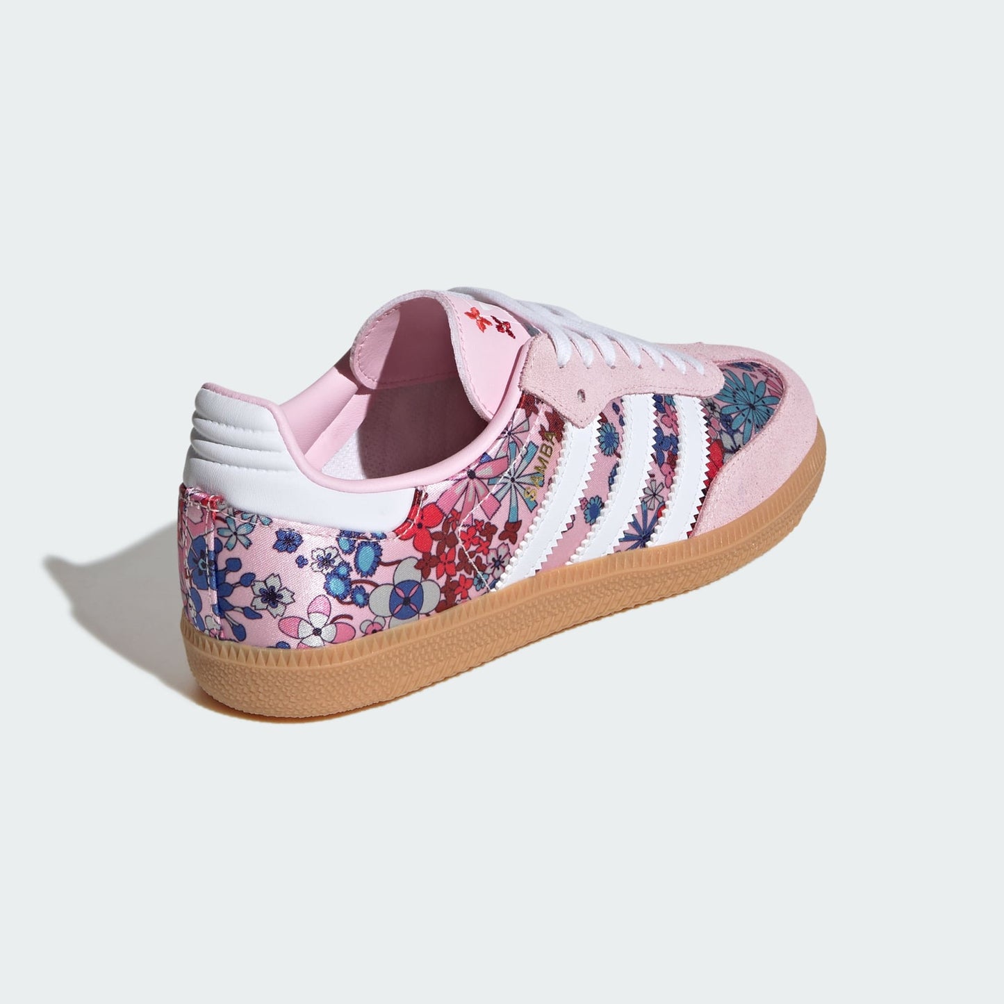 Adidas Kids' Samba Og Liberty London Shoes - Clear Pink / Cloud White / Gum