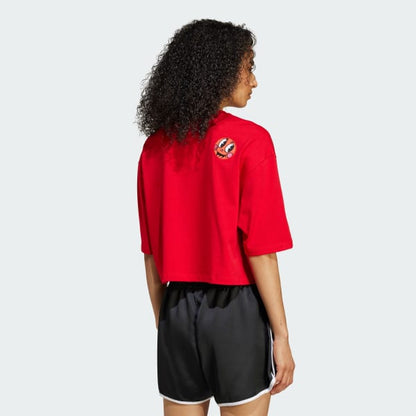 Adidas Women's Graphic T-Shirt Apparel - Better Scarlet