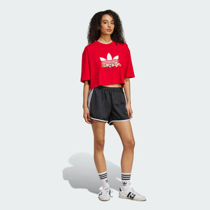 Adidas Women's Graphic T-Shirt Apparel - Better Scarlet