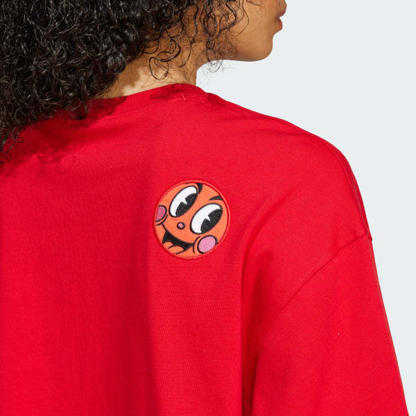 Adidas Women's Graphic T-Shirt Apparel - Better Scarlet