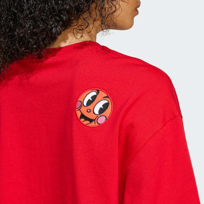 Adidas Women's Graphic T-Shirt Apparel - Better Scarlet