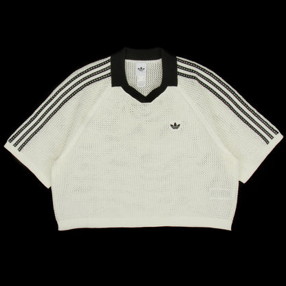 Women's Knitted Crochet Polo