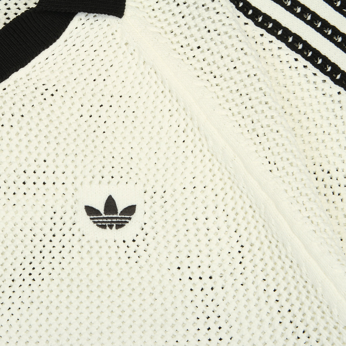 Women's Knitted Crochet Polo