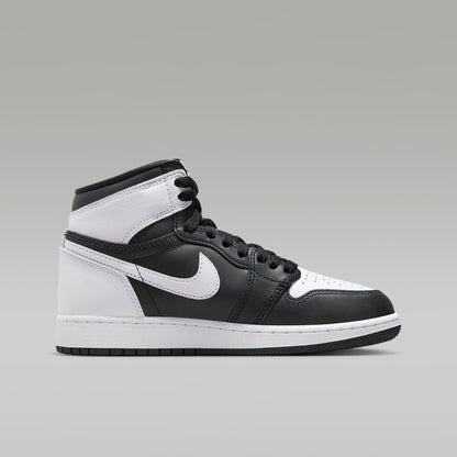 Nike Kids' Air Jordan 1 High OG Shoes - Black / White