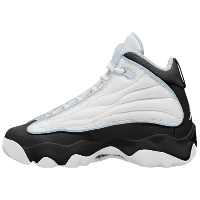 Nike Kids' Jordan Pro Strong Shoes - White / Black / Blue Tint