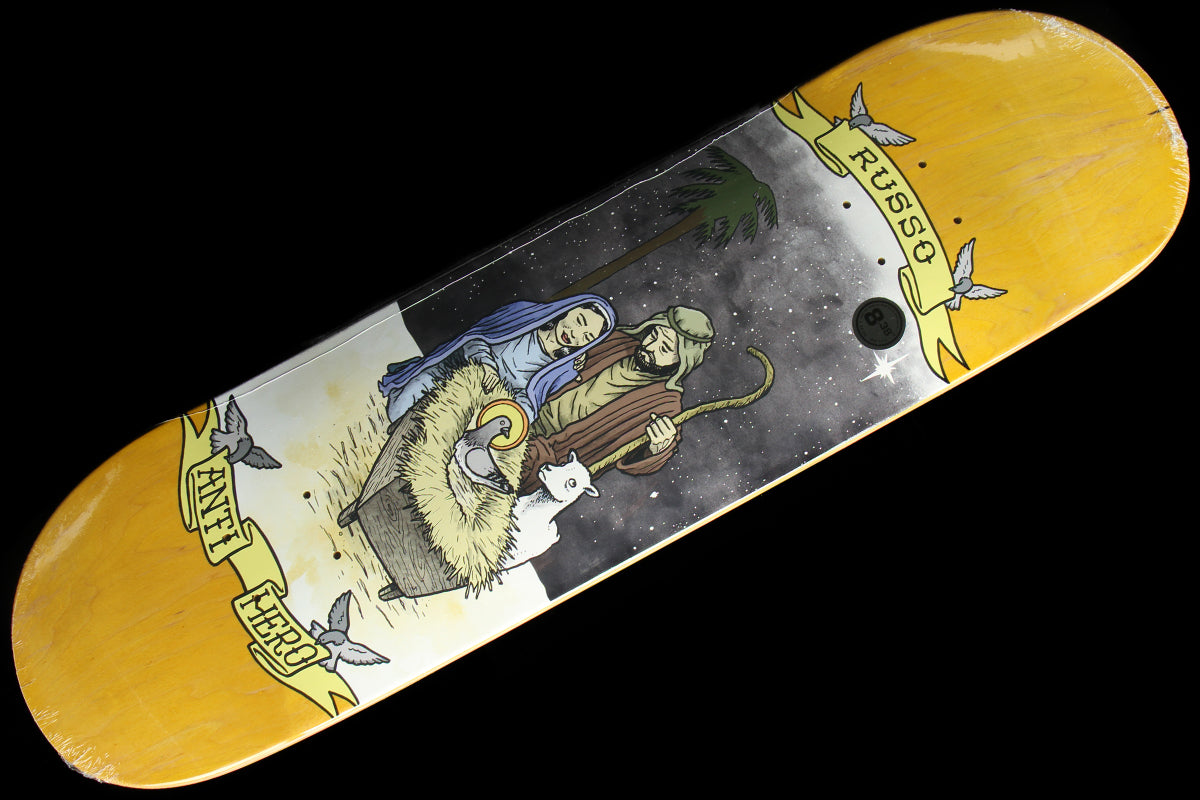 Russo - Pigeon Religion Yellow Deck 8.38"