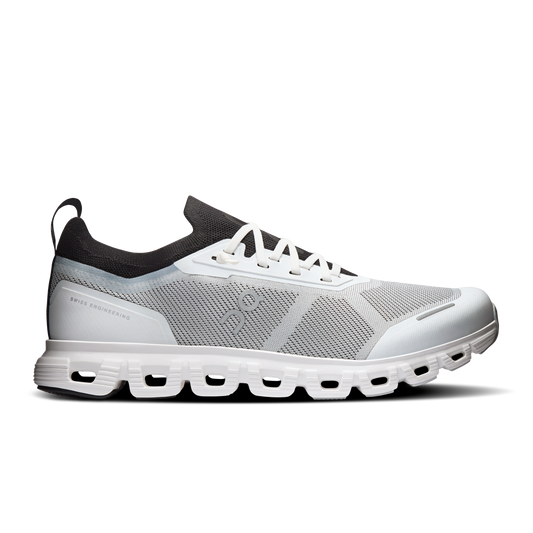 On Running Men's Cloud 6 Versa Shoes - White / Black