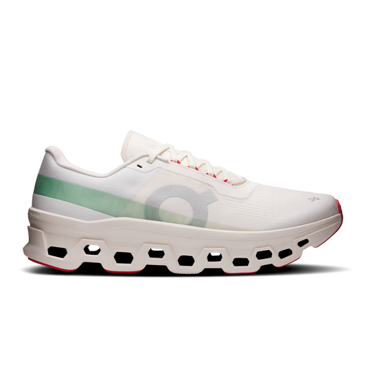 On Running Men's Cloudmonster 1 Shoes - Ivory / Creek