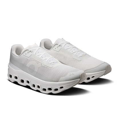 On Running Men's Cloudmonster Void Shoes - White / White