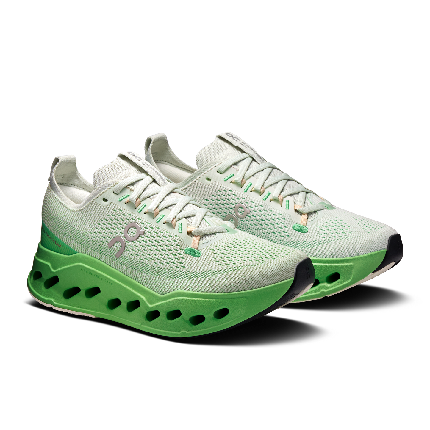 On Running Women's Cloudsurfer Max Shoes - Mineral / Honeydew