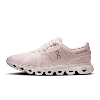 On Running Women's Cloud 6 Shoes - Salt / Gardenia