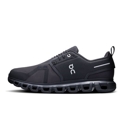 On Running Men's Cloud 6 Waterproof Shoes - Black / Black