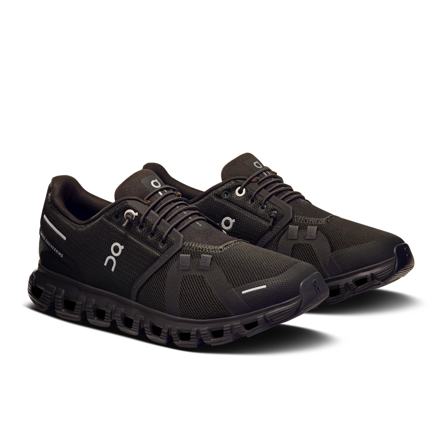 On Running Women's Cloud 6 Wide Shoes - Black / Black