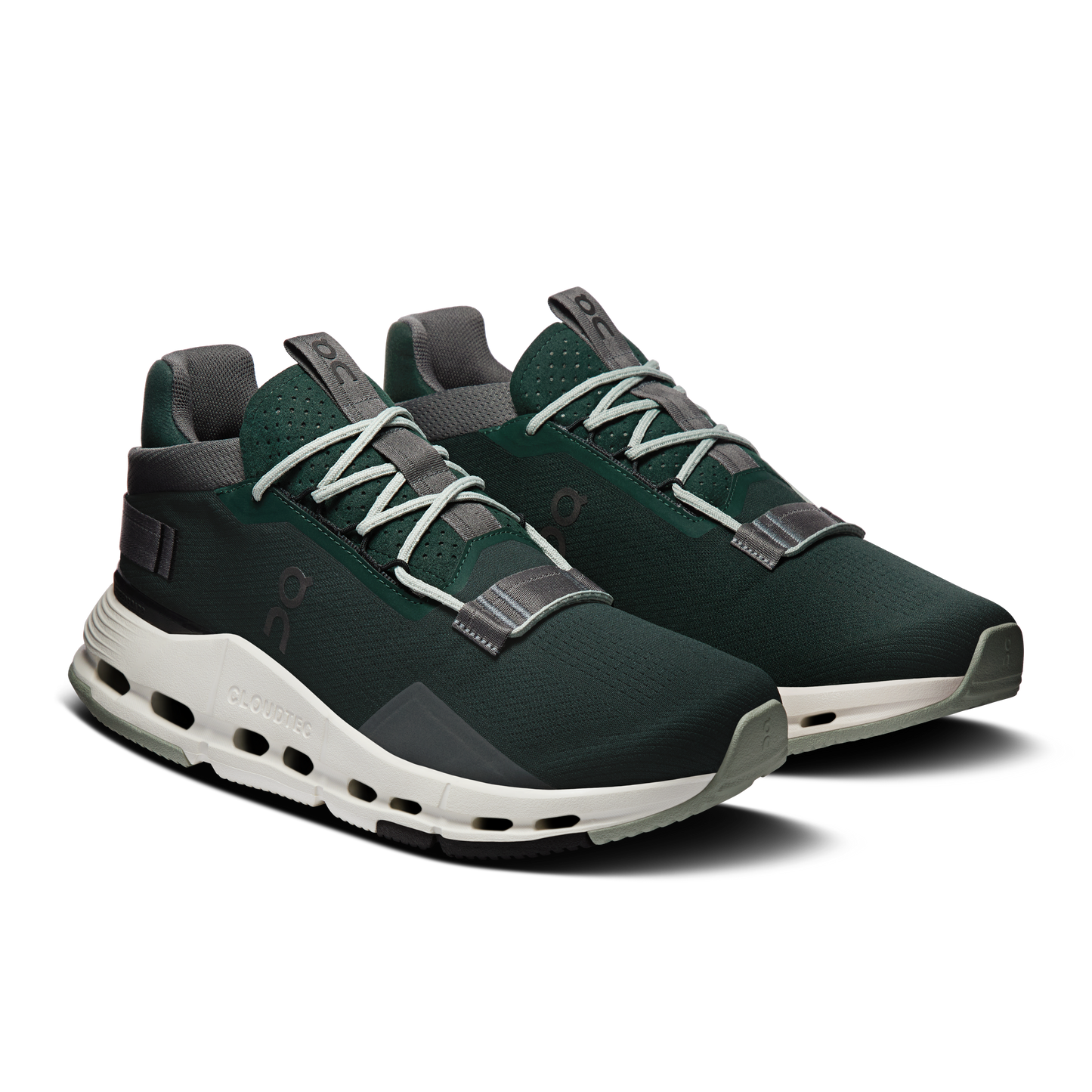 On Running Men's Cloudnova 2 Shoes - Jungle / Shadow
