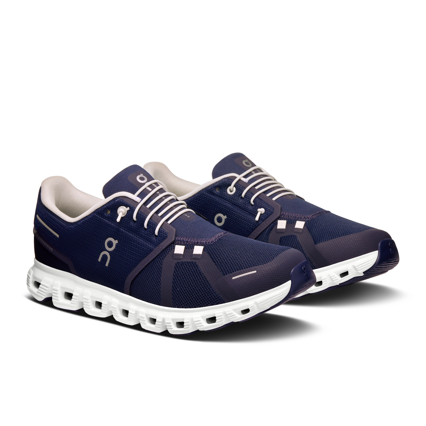 On Running Men's Cloud 6 Shoes - Midnight / White