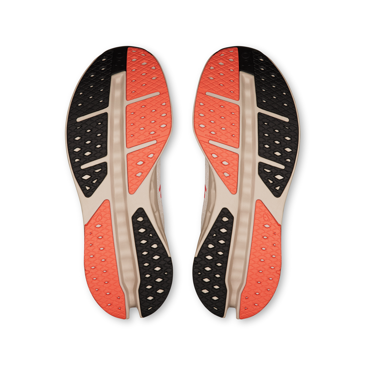 On Running Men's Cloudsurfer Max Shoes - Ivory / Salmon