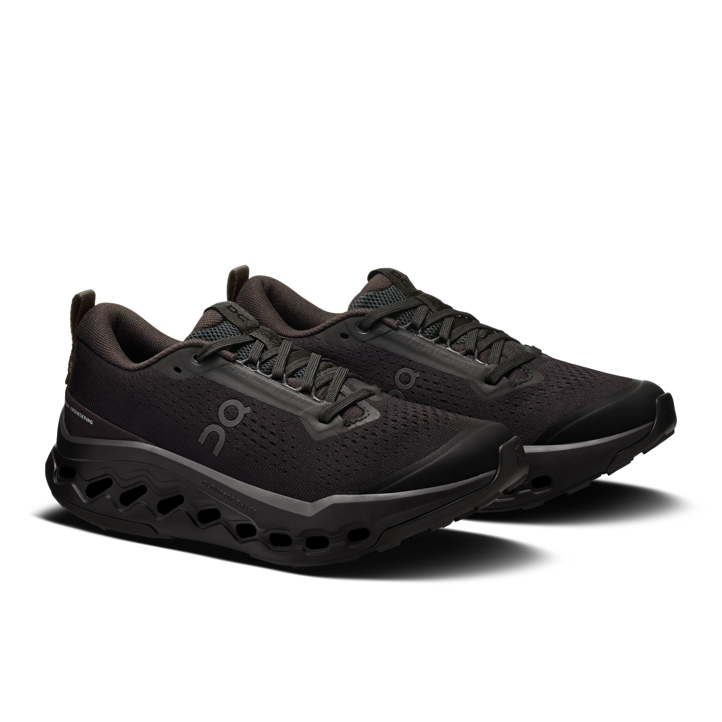 On Running Women's Cloudsurfer Trail 2 Shoes - Black / Black